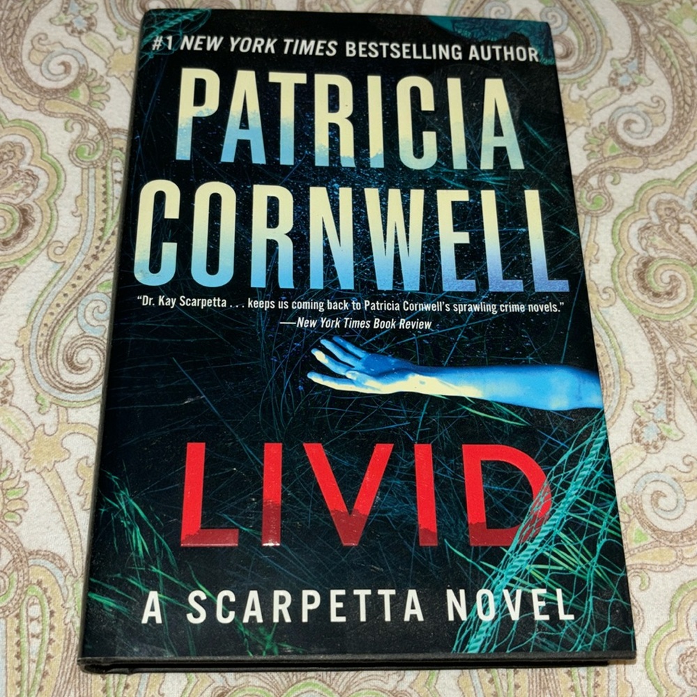 GUC Patricia Cornwell Livid A Scarpetta Novel Hardcover Book